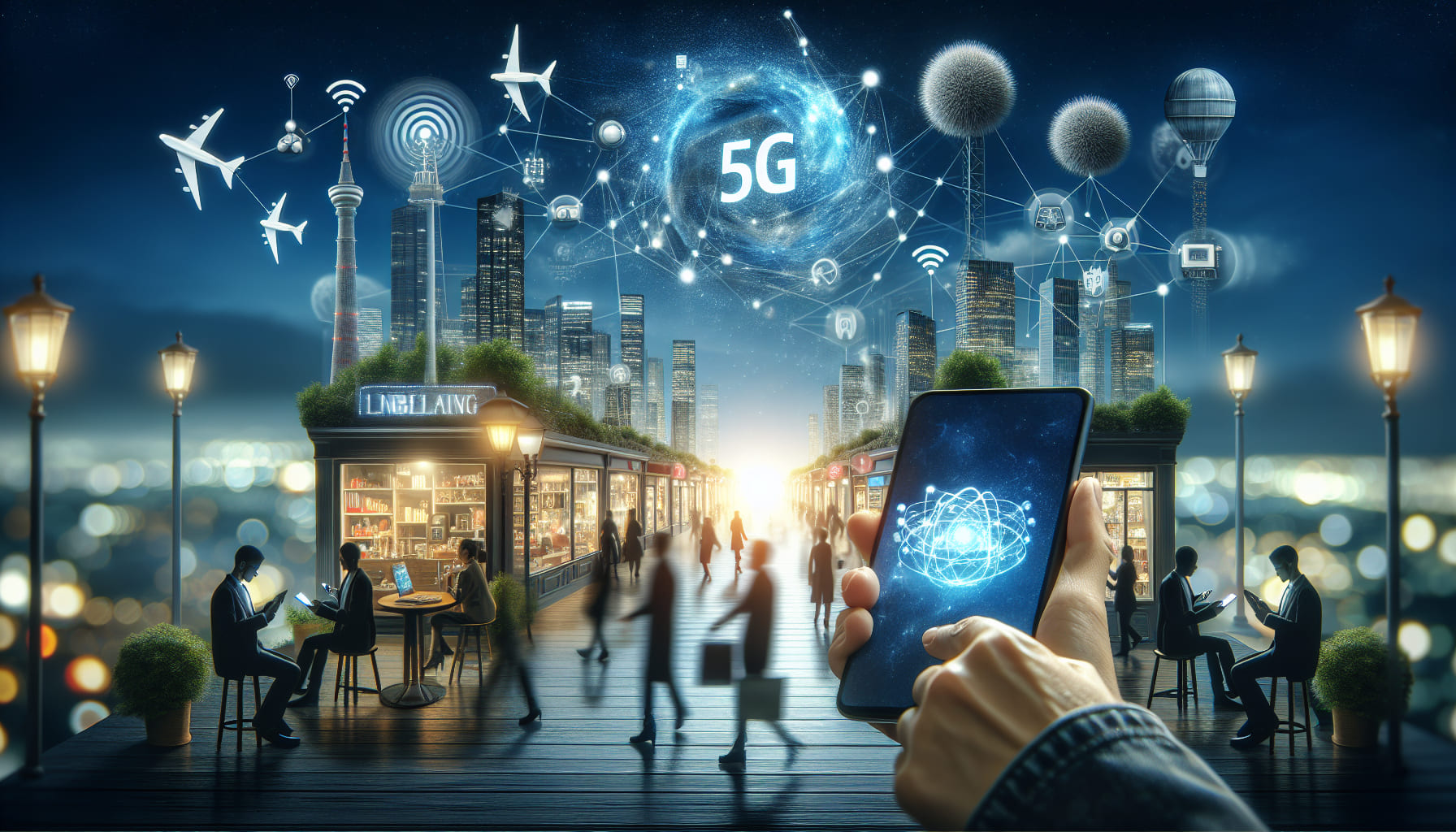 ההשפעה של 5G על יעילות החנות הווירטואלית וחווית הלקוח