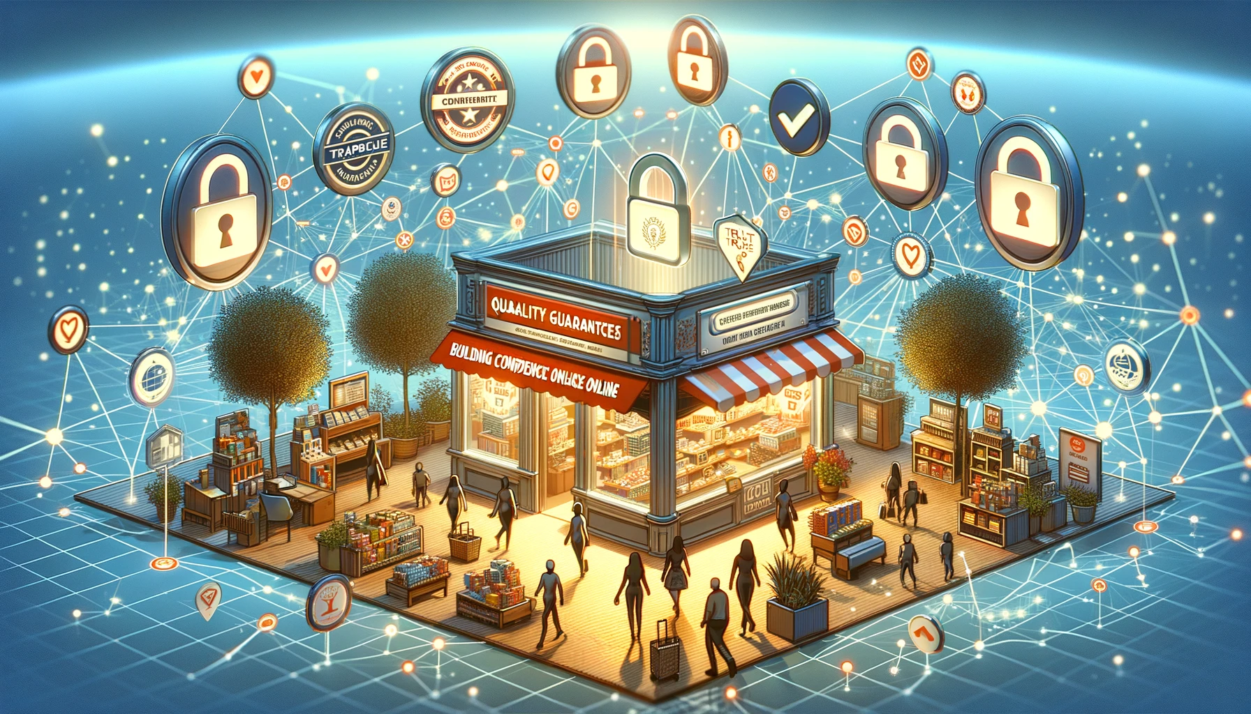 חנויות וירטואליות ואמון הצרכנים: בניית אמון באינטרנט