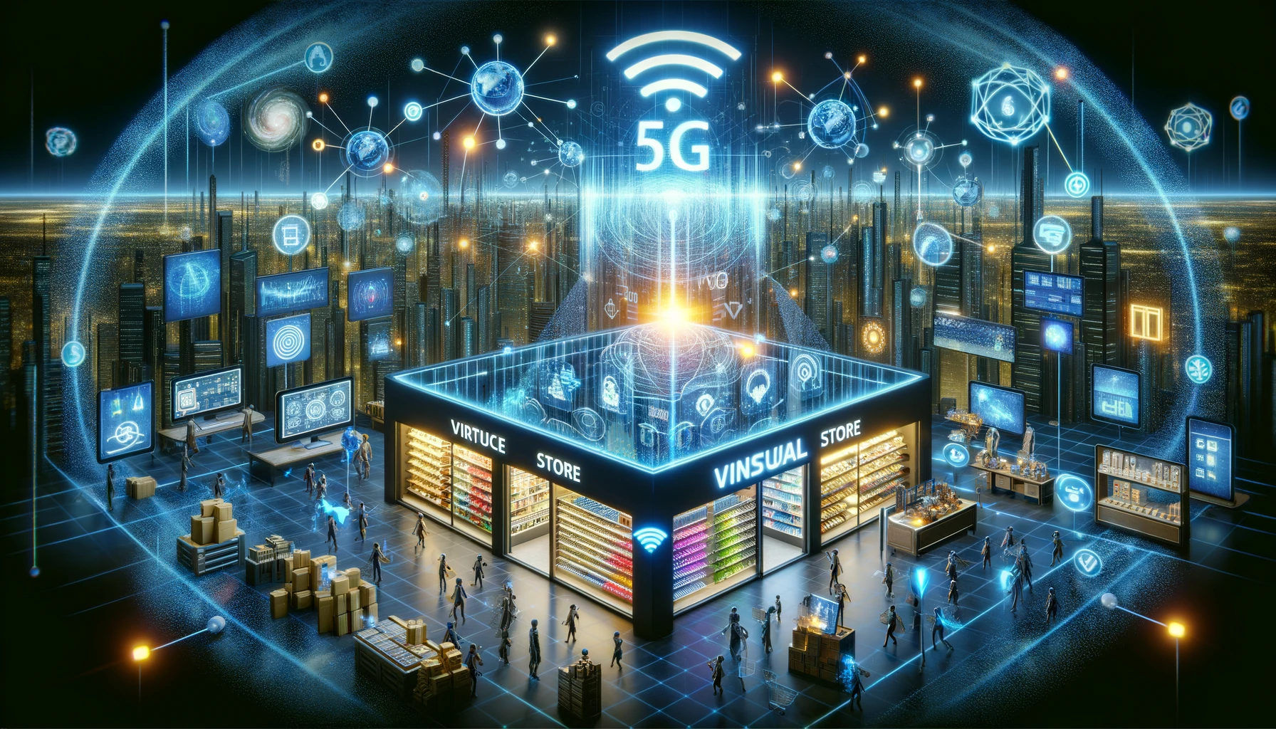 ההשפעה של 5G על יעילות החנות הווירטואלית וחווית הלקוח